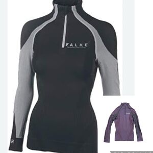 Falke Performance Top Naima running/36500 Pullover Woman Purple Small‎